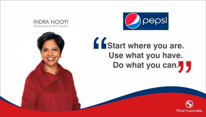Indra Krishnamurthy Nooyi ,Chairperson & CEO of Pepsico